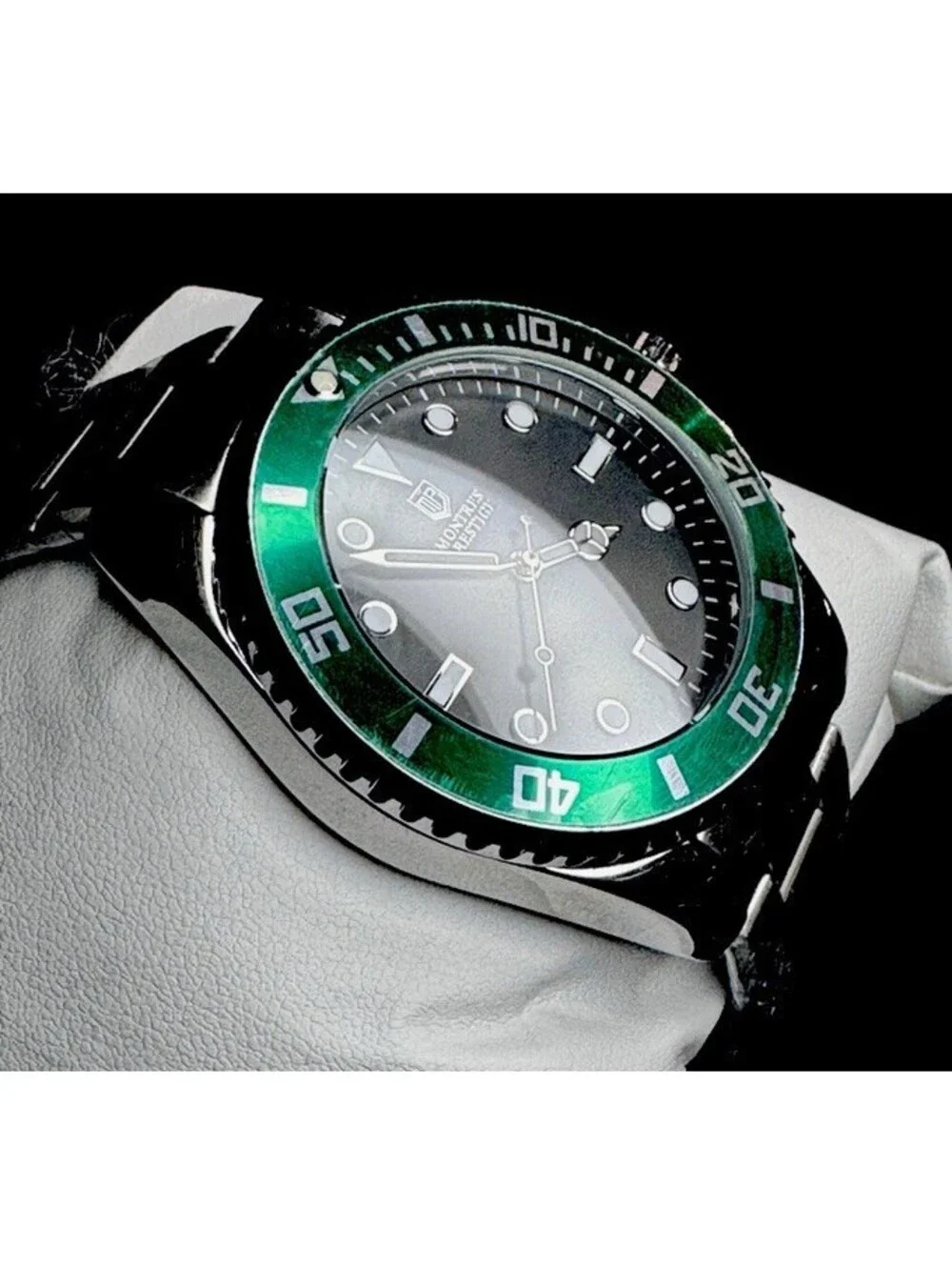 Montres Prestige X Invicta Men's Watch - 42mm, Steel-Green-Quartz-Warranty